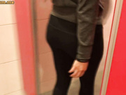 Cock sucking in public toilet