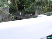 [PublicAgent] Cherry Kiss - Outdoor POV Anal Creampie