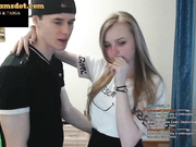 Horny Amateur Couple On Live Sex Cam