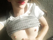 MissAlice_94 Fapping in the sun