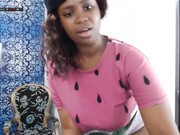 sexy ebony teasing