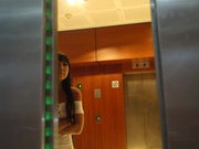 Littlesubgirl - Squirting & Grinding on Hotel Stairwell