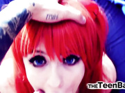 MechaMusume Asuka Facefuck POV