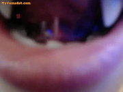 Naughty Busty Vampire Waitress