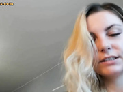 Busty Blonde Fucking Her Pussy With Her Toys