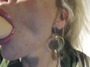 ManyVids BlondeFreya Dildo Blowjob with faciel cum shots