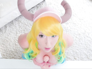 BuniBun - Lucoa cumslut gets messy tittyfucked
