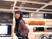 LITTLESUBGIRL – PUBLIC IKEA SHOPPING FUCK, ANAL  SQUIRT