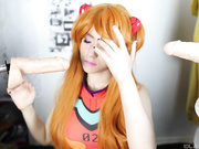 LanaRain - 4K Angry Double Blowjob With Asuka