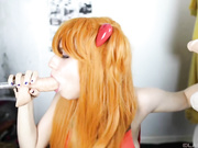 LanaRain - 4K Angry Double Blowjob With Asuka