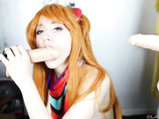 LanaRain - 4K Angry Double Blowjob With Asuka