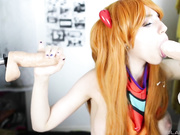 LanaRain - 4K Angry Double Blowjob With Asuka