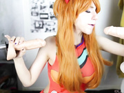 LanaRain - 4K Angry Double Blowjob With Asuka