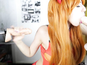 LanaRain - 4K Angry Double Blowjob With Asuka