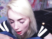 Hayliexo - Cute Blowjob & Gagging On Cock