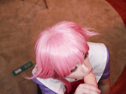 EllieMarie - Yuno gasai gfe blowjob