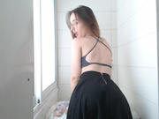 Goodgrl Cindy - Public Laundry Room Cum