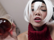 AYUMI ANIME - VIRGIN KILLER COSPLAY RIDING