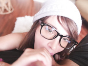 Ball sucking nerd