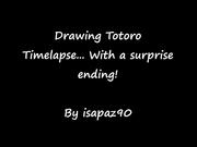 isapaz90 - Drawing Totoro time lapse Surprise end