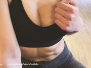LеоLulu_ХХХ - Girlfriend Flashing and Fucking At The GYM