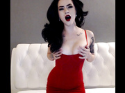 TheJennaKitten - Little Red Dress Burping Session