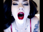 TheJennaKitten - Little Red Dress Burping Session