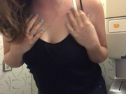 AllysonBettie _ Sneaky Airplane Tease