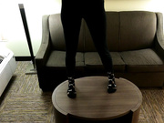 TheJennaKitten - Cute Girl Farting On Hotel Table
