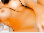 Caroorttiz sexy body girl hitachi and fingering on bed