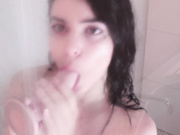 ZIA XO – STEAMY SHOWER BJ