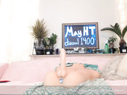 MySkylarRaye - Torsoman Dildo Ride Cum Video