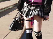 Lana Rain - Vibrator In Public and Uber Masturbation