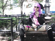 Lana Rain - Vibrator In Public and Uber Masturbation