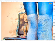 Blue Chick on Chaturbate Nude