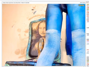 Blue Chick on Chaturbate Nude