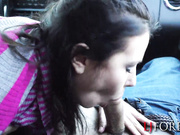 Amateur Couple  Blowjov In Car