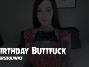 Harliequinnx - Birthday Buttfuck - Premium HD Video