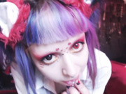 Kota Morgue Cums on Her Dildo