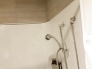 CandieCane - Squirting In A Hotel Gym Dressing Room - Free Premium HD Video