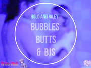RileyVega & Holothewisewulf  - Bubbles Butts and BJs- Premium HD Video