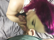 Lilyskye - pov ass to mouth and swallowing his load