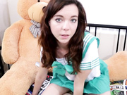 Bunnie Hughes - Ageplay HD Dad Fucks Schoolgirl Daughter