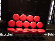 Red Love Seat