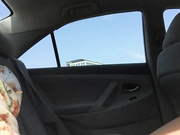 no panties in the uber ride of shame