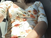 no panties in the uber ride of shame