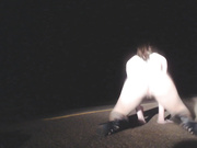 Masturbation on the night street