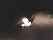 Masturbation on the night street