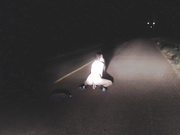 Masturbation on the night street