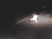 Masturbation on the night street